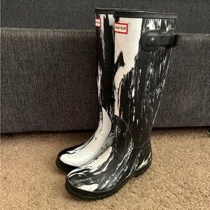 Hunter Monochrome Rain Boots